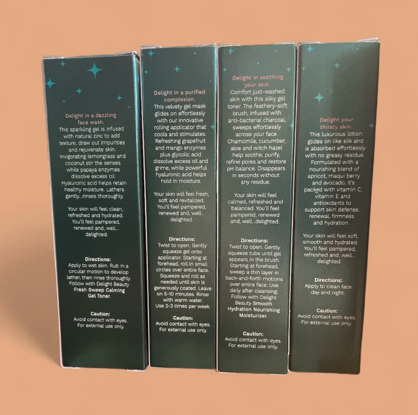 Delight Beauty Skincare Set - New image indicator(2)