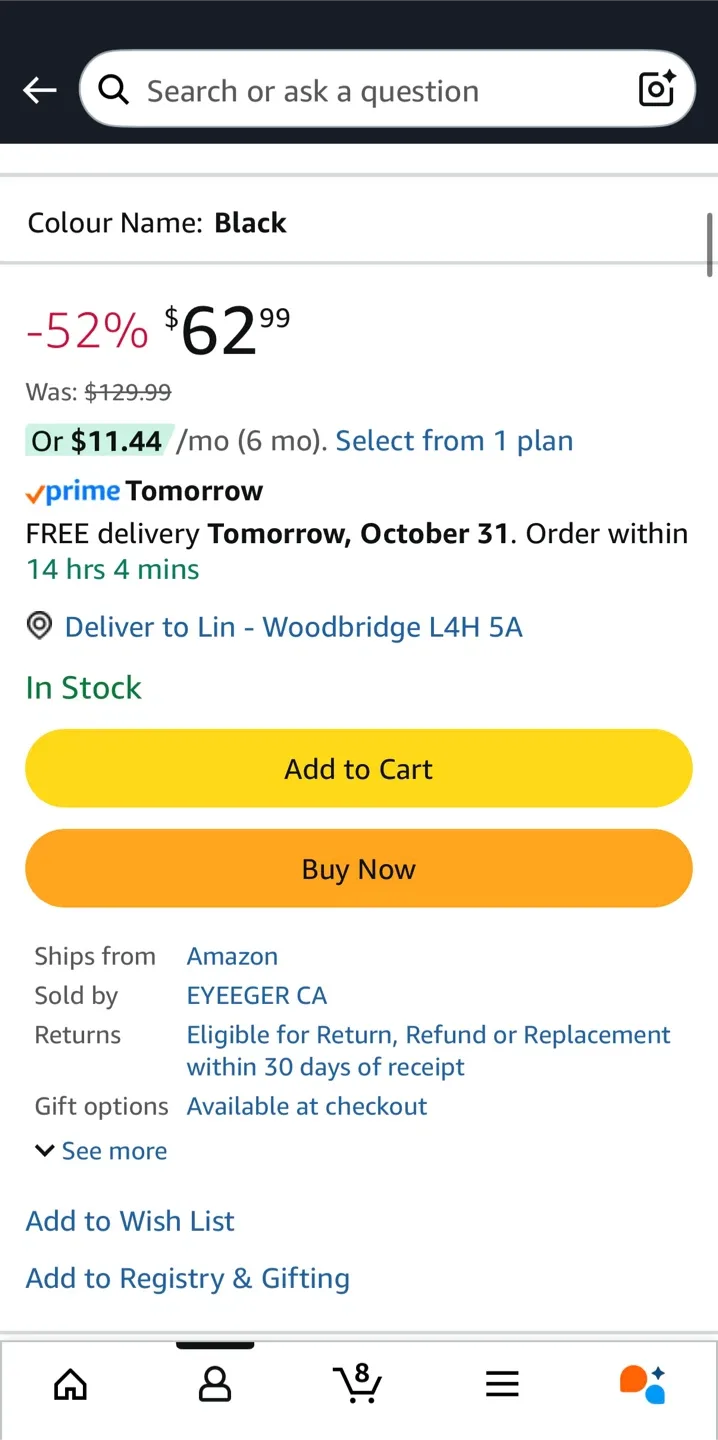 New in box! 4K Dash Camera Front and Rear + 32GB memory card image indicator(9)