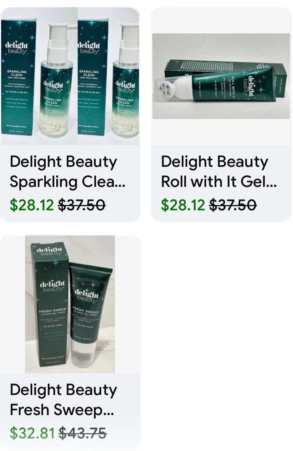 Delight Beauty Skincare Set - New image indicator(4)