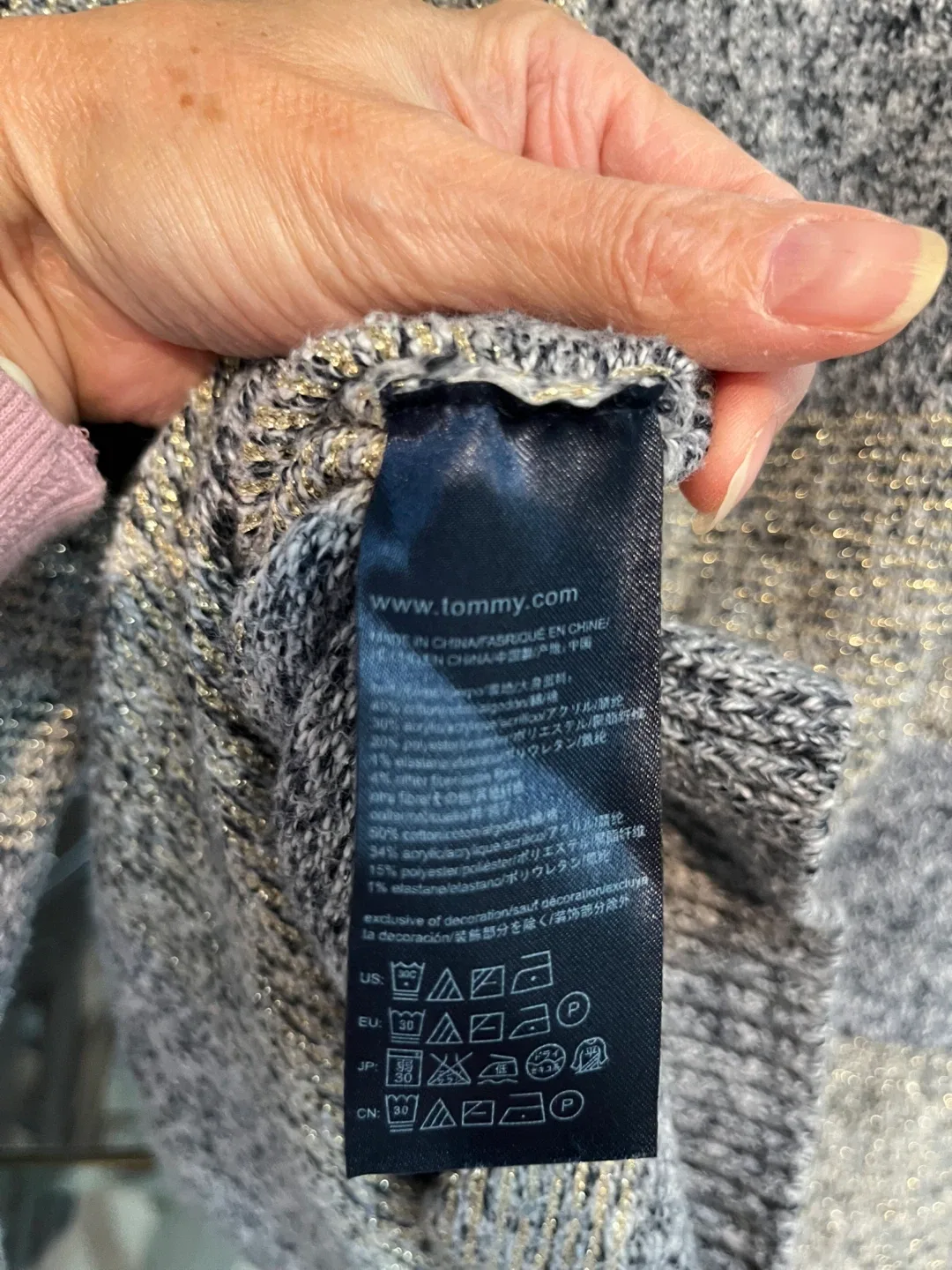 Tommy Hilfiger Cowl Neck Sweater - Size S/P image indicator(5)