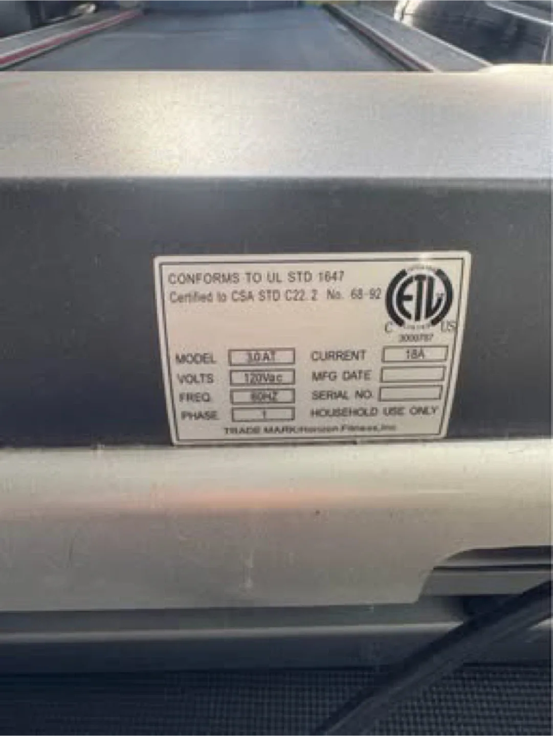 Horizon Fitness 3.0AT Treadmill image indicator(3)