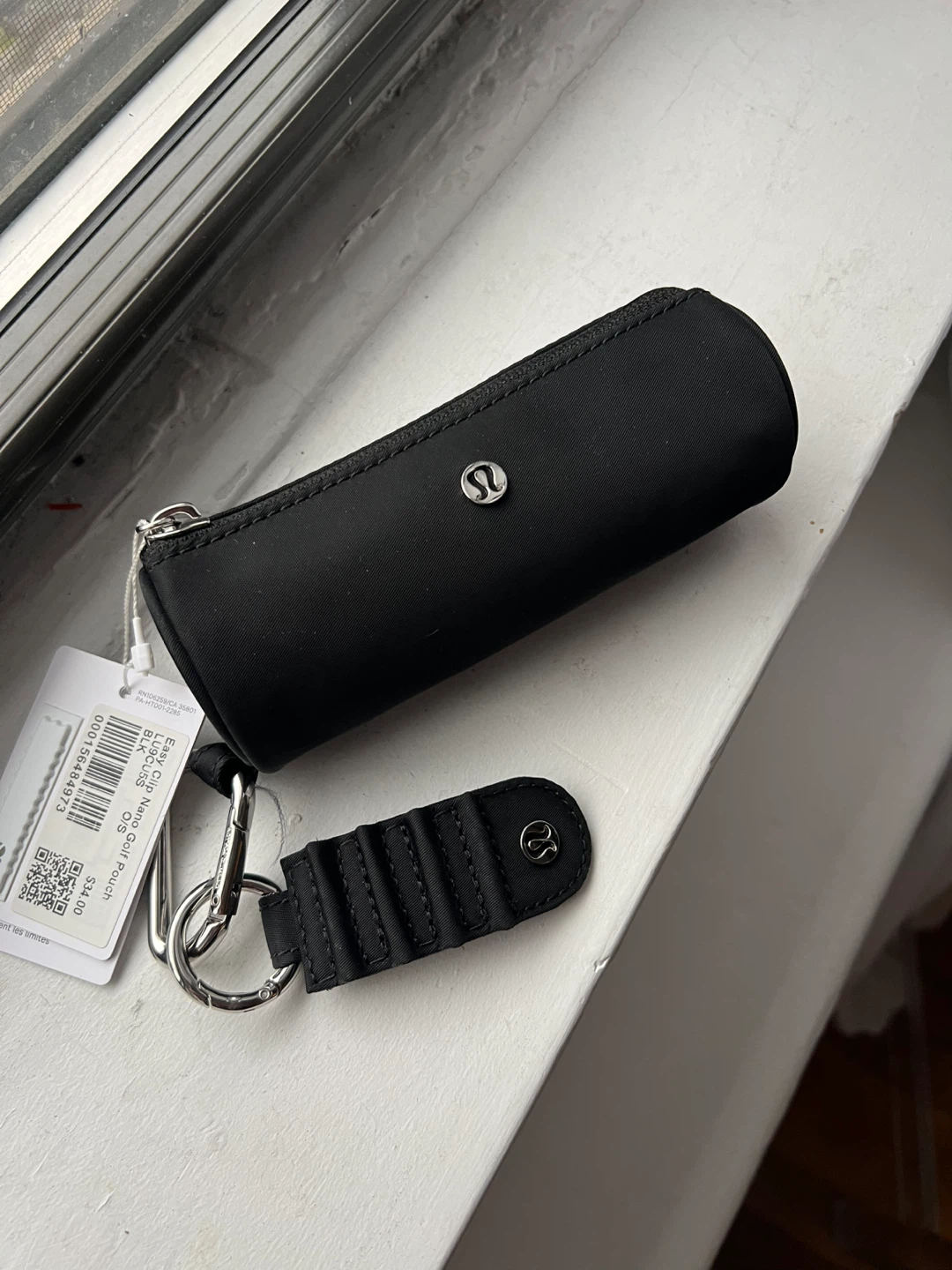 Lululemon Easy Clip Nano Golf Pouch - Black