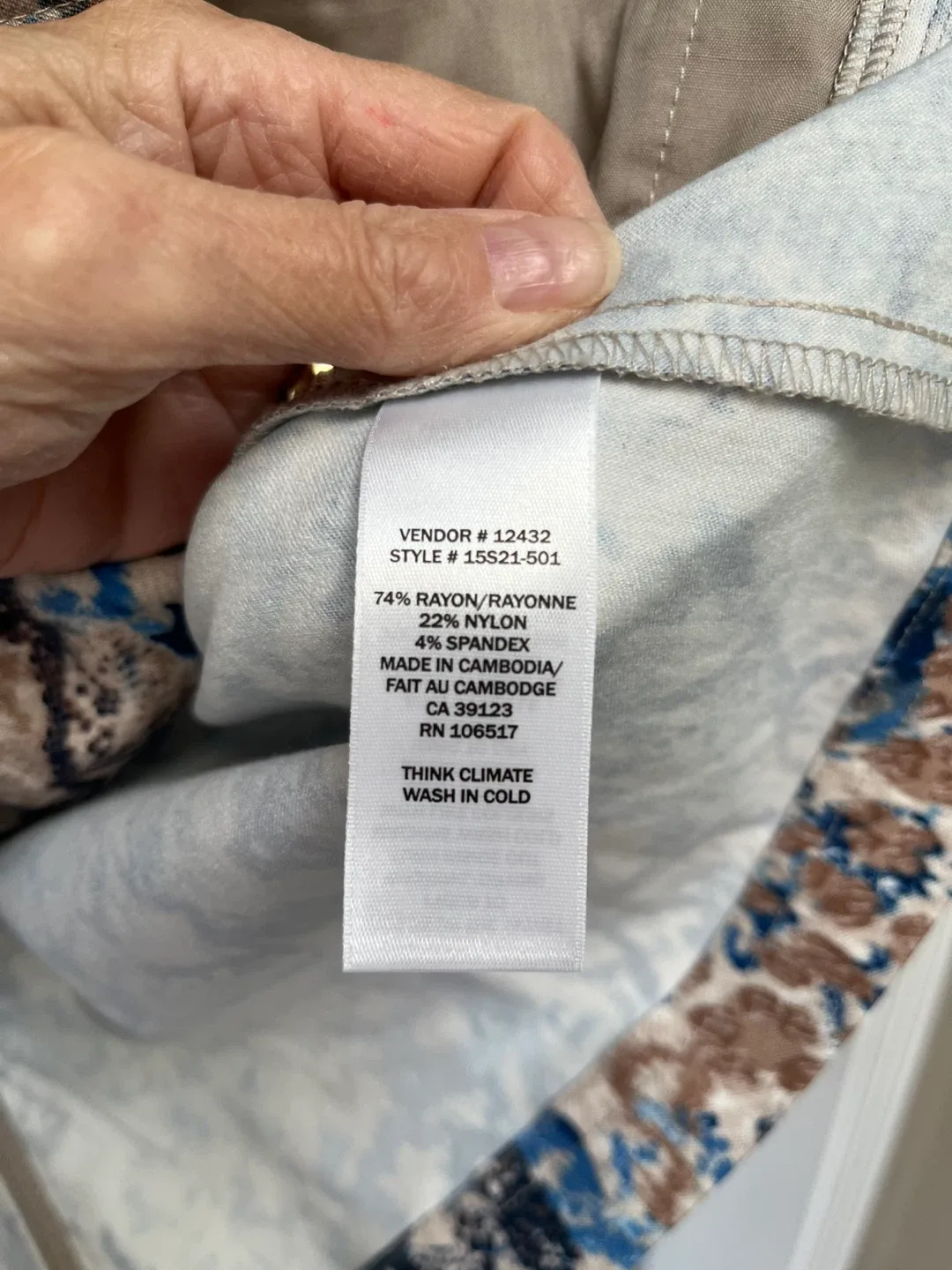 Northern Reflections Snakeskin Print Jacket - Size L image indicator(5)