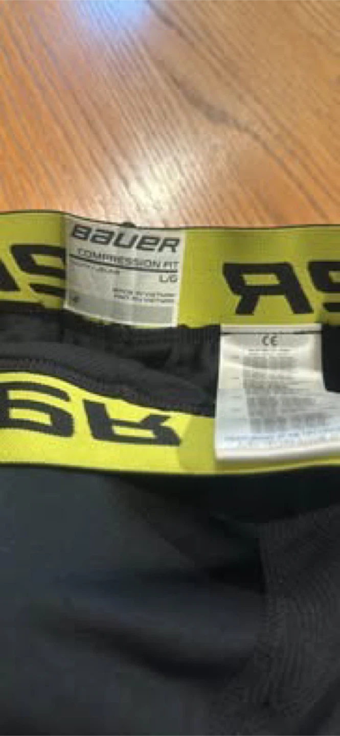 Bauer Compression Fit Jock Shorts - youth Large - photo 2