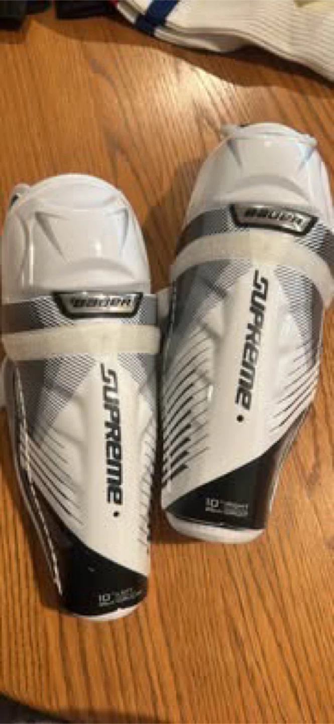 Bauer Supreme Hockey Shin Guards - 10 Inch