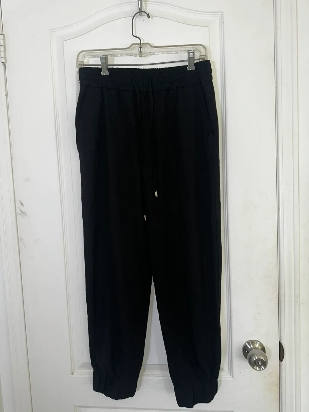 Zara Black Joggers - Size S image indicator(2)
