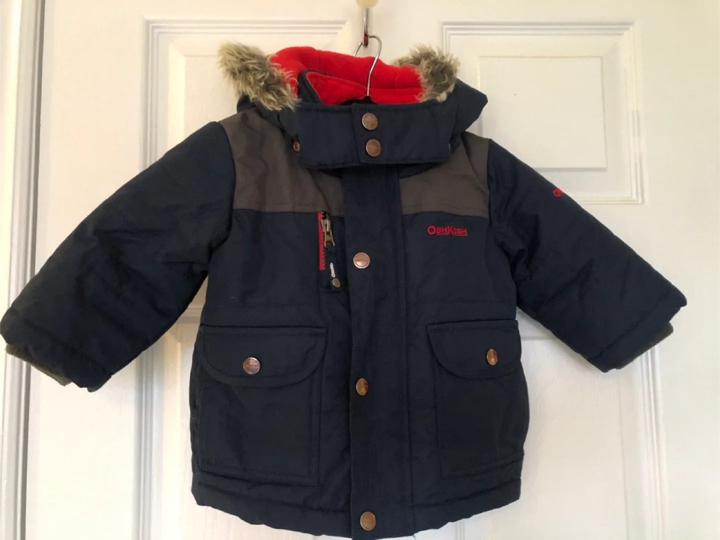 OshKosh Baby Winter Jacket 12m thumbnail