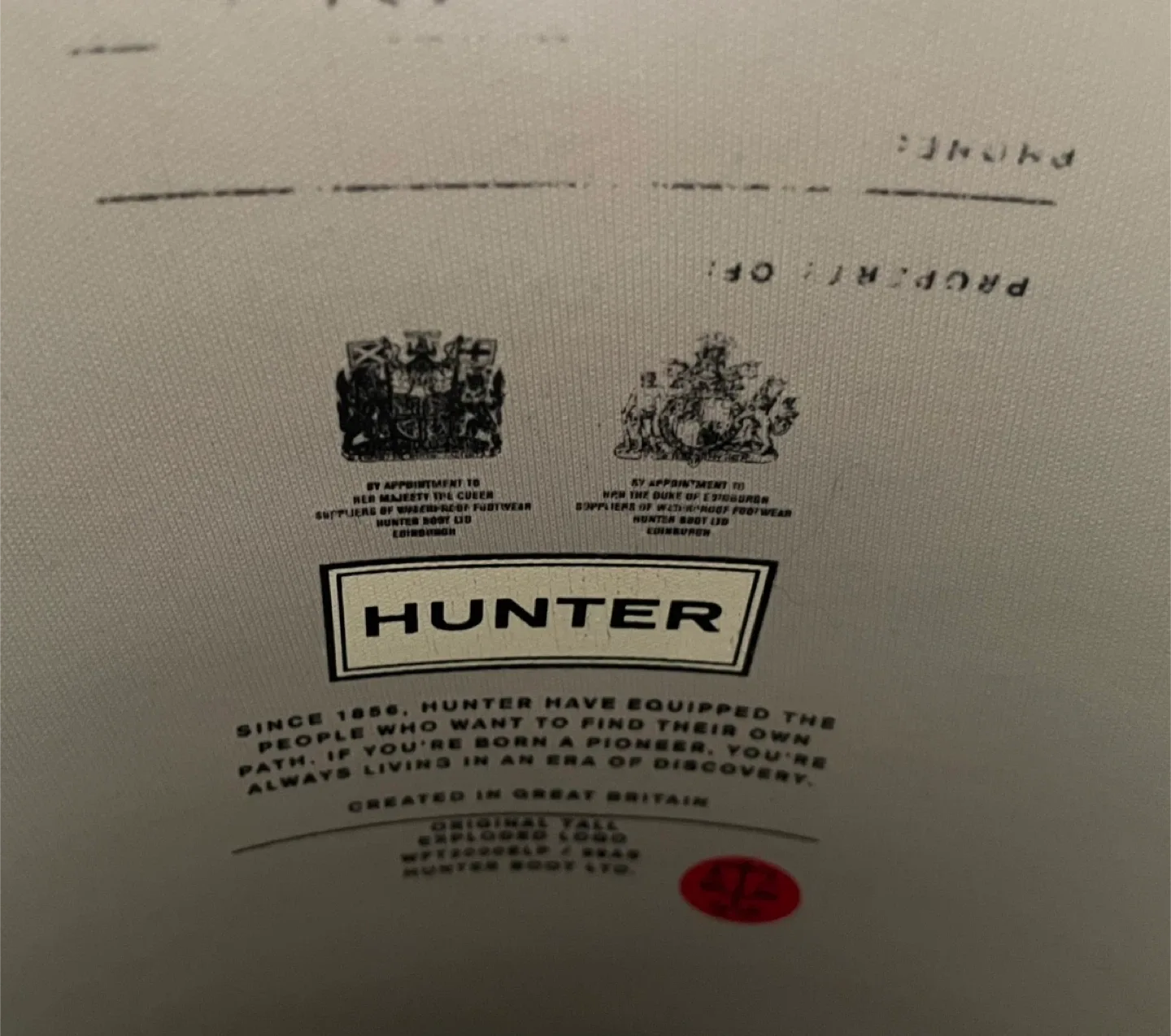 Hunter Boots, Limited Edition, Like New image indicator(8)