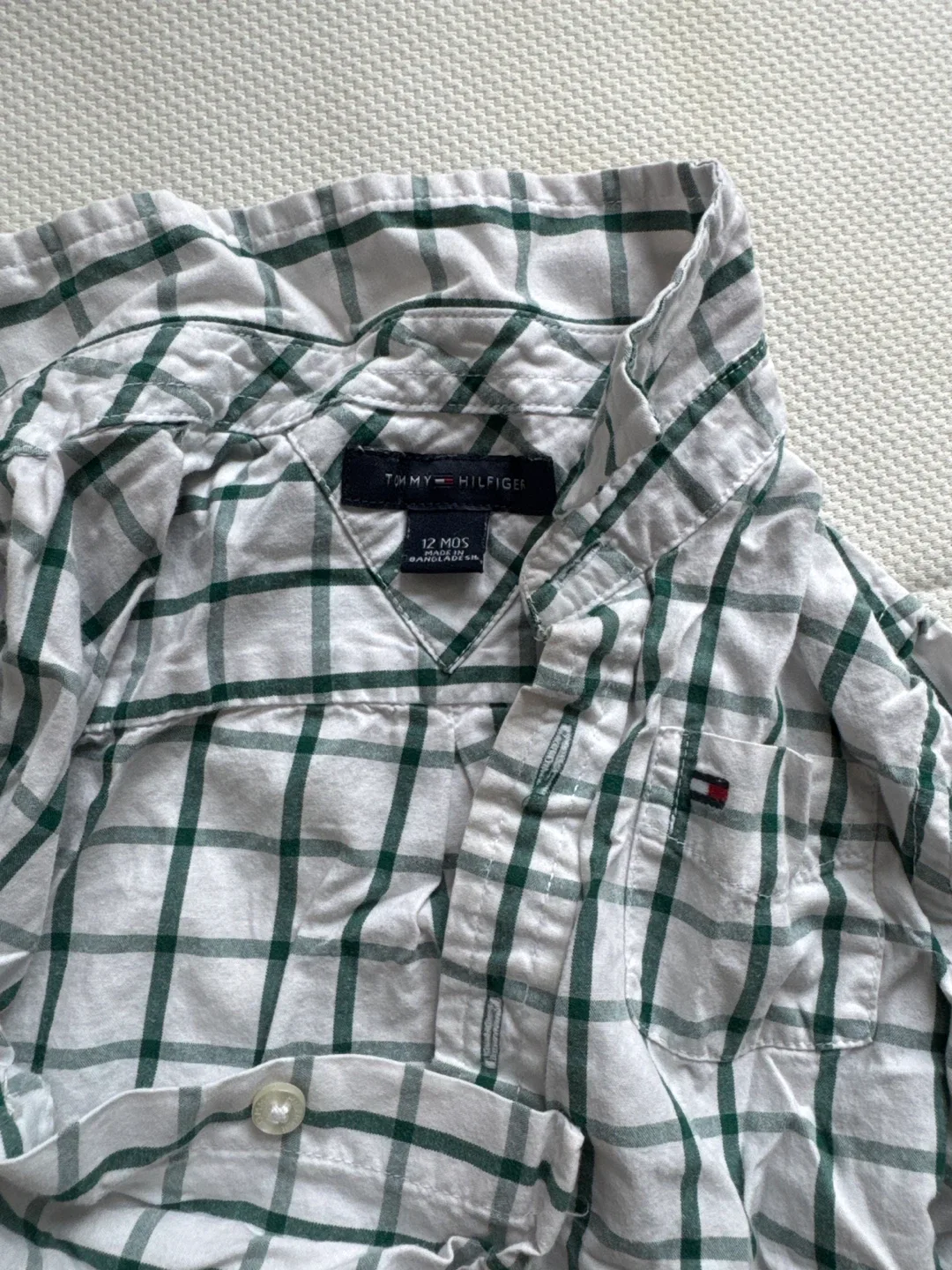 Tommy Hilfiger 12 Months Plaid Shirt Bundle image indicator(2)