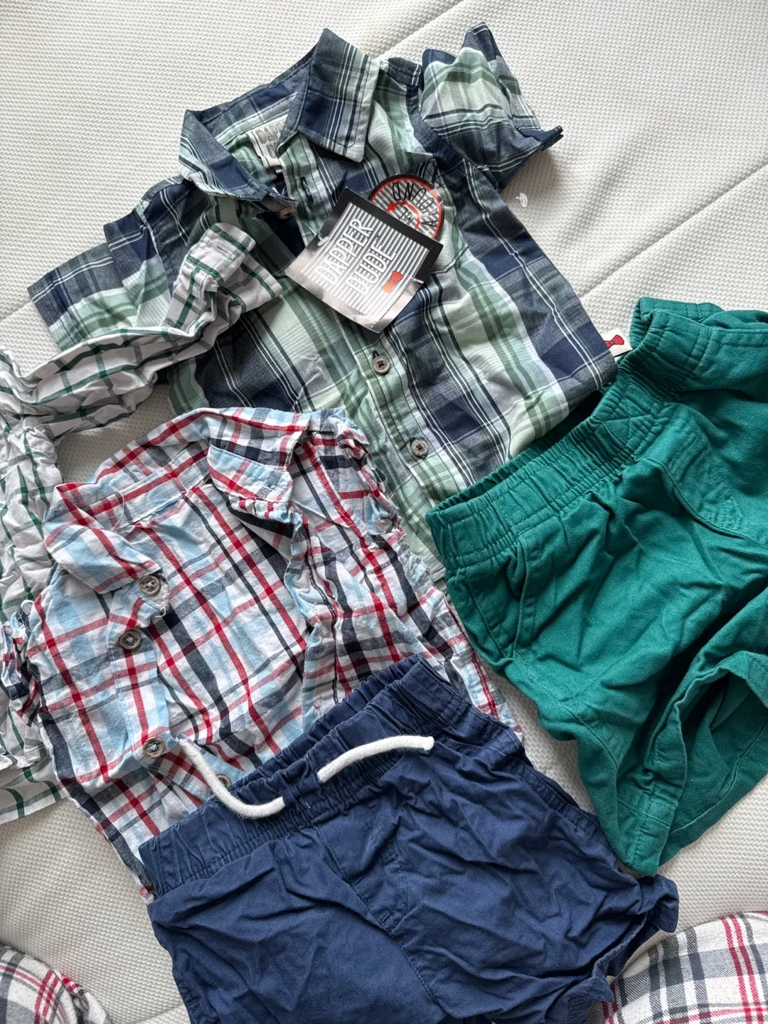 Tommy Hilfiger 12 Months Plaid Shirt Bundle image indicator(3)