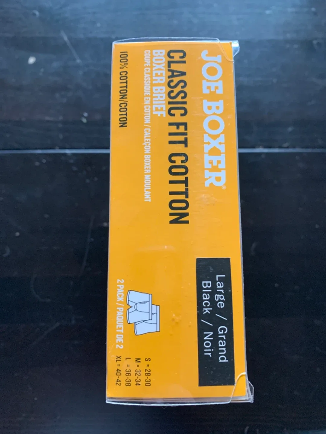 Joe Boxer Classic Fit Cotton Boxer Briefs - Large image indicator(4)