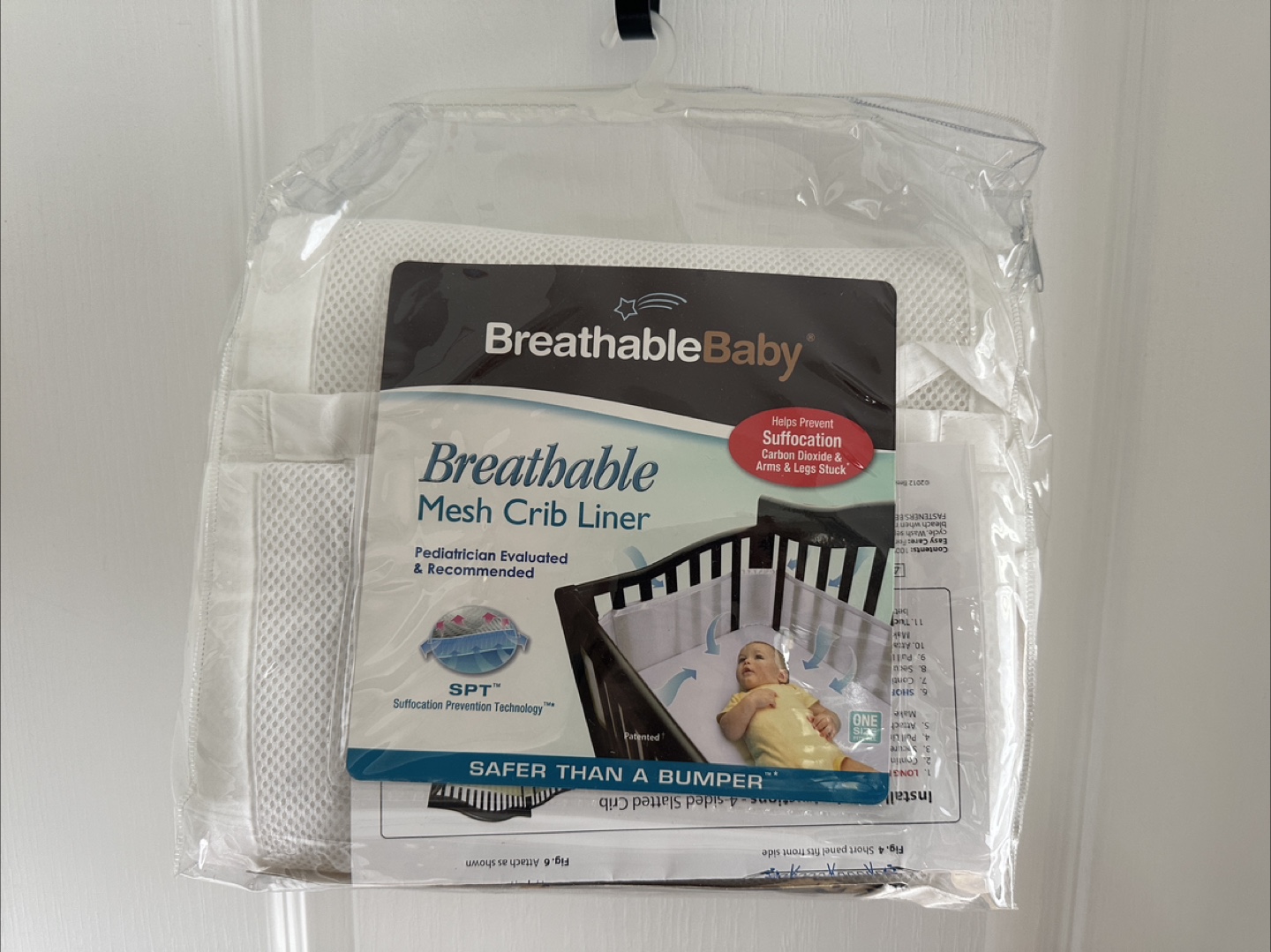 BreathableBaby Mesh Crib Liner - New in Package