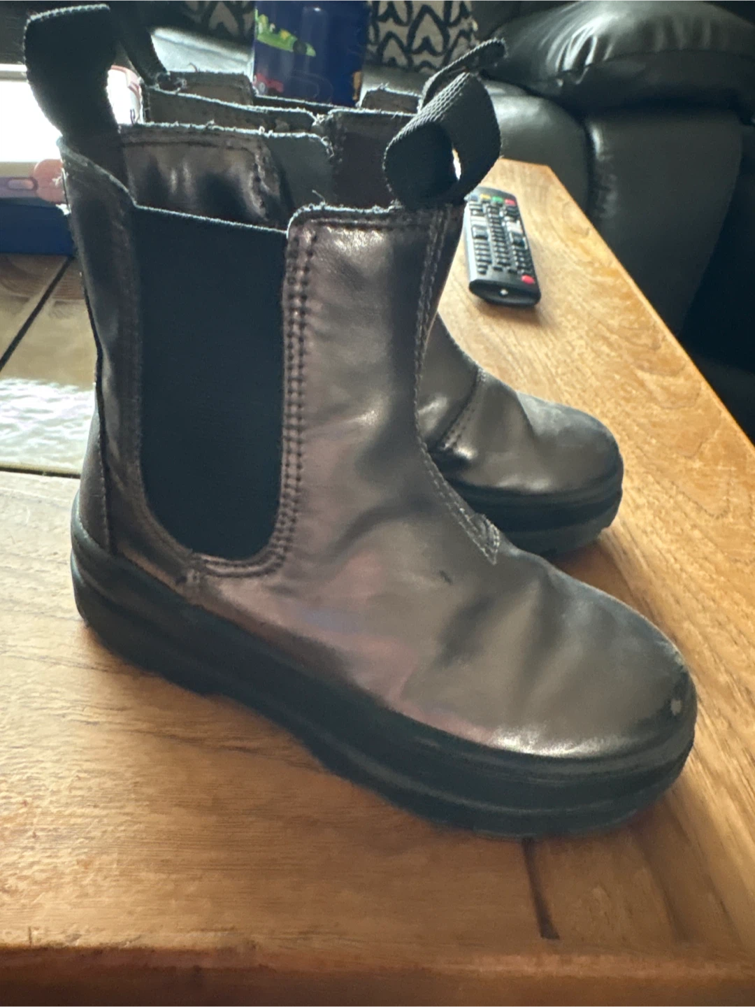 Kids' Black Boots - Size 9 - photo 3