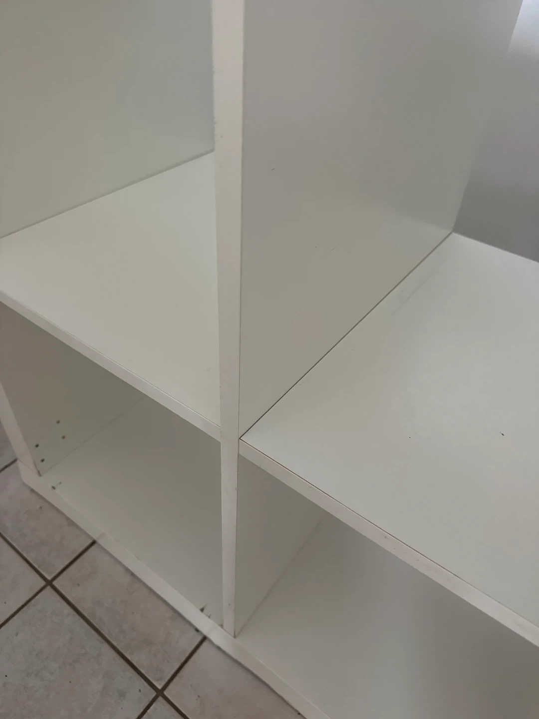 White 4-Cube Storage Shelf- Kallax - photo 3