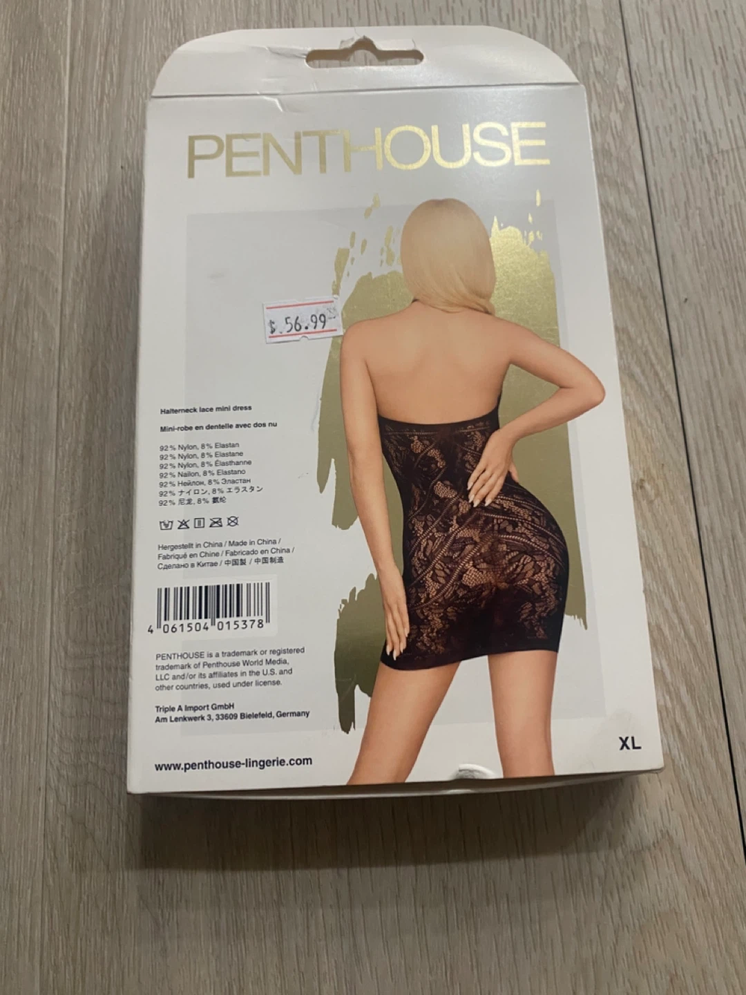 Penthouse Lace Mini Dress - Lingerie - size M/L/XL - photo 3