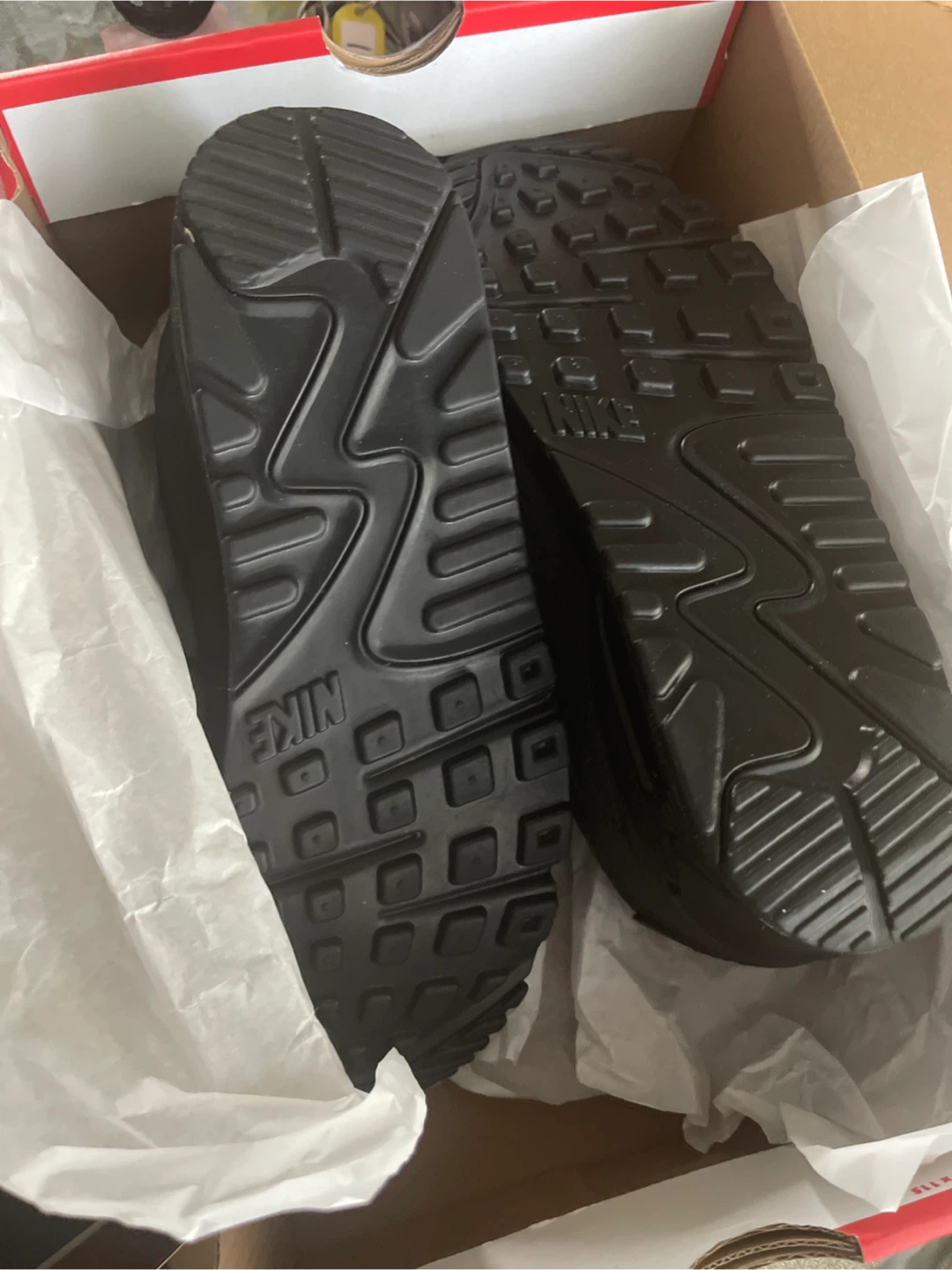Nike Air Max 90 Black, Size 9 - photo 2