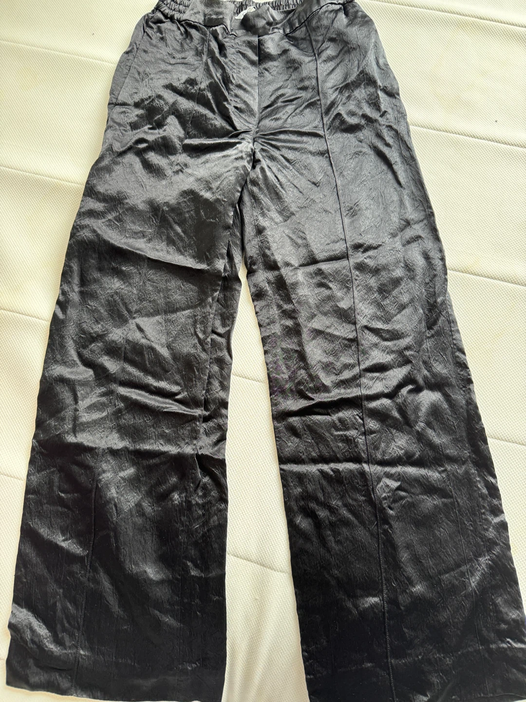 COS Black Wide Leg Pants Size 4 - photo 2