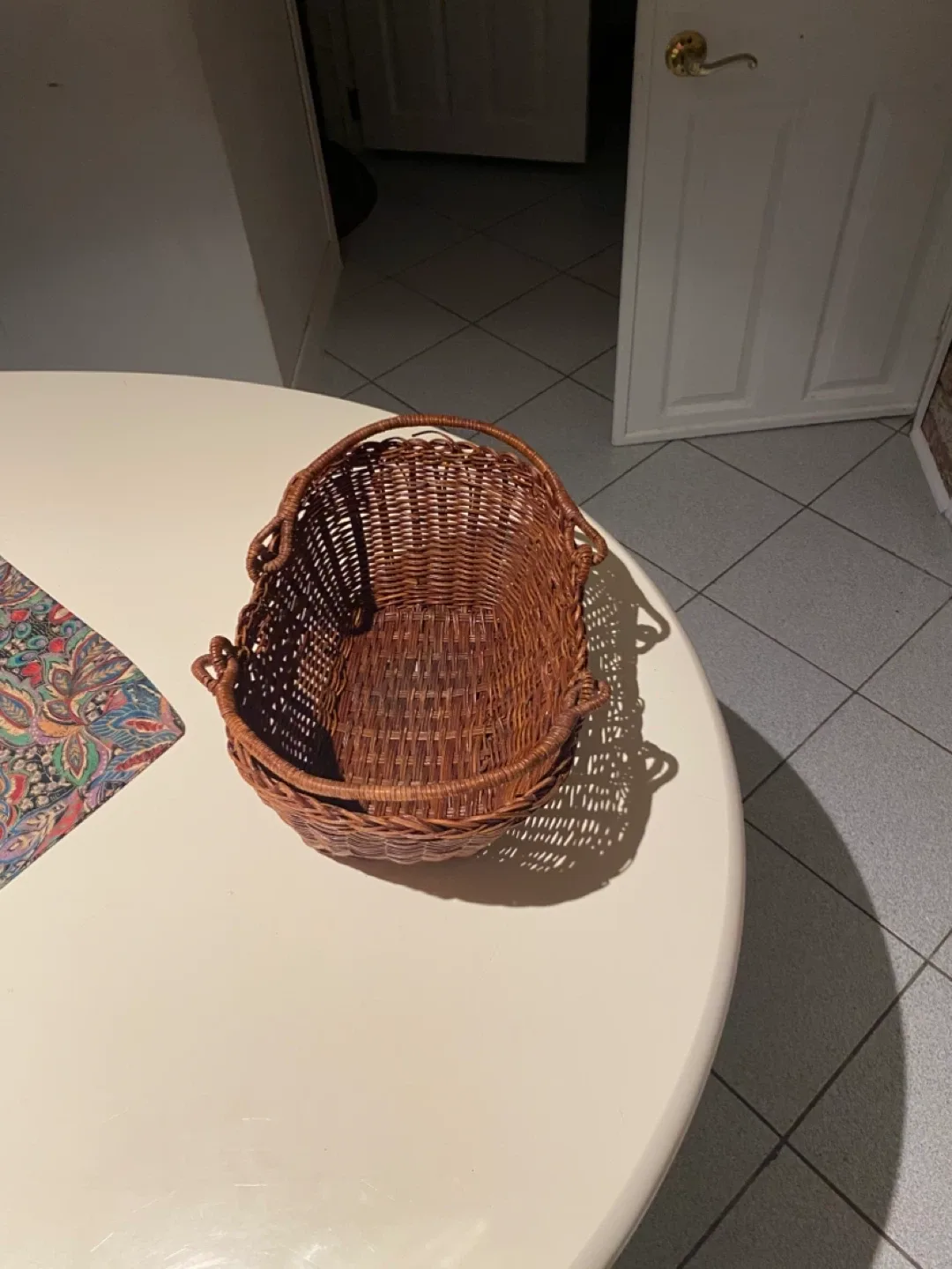 Woven Brown Basket thumbnail