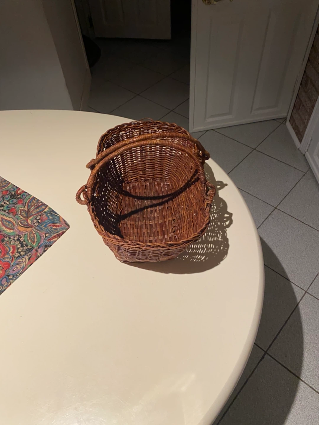 Woven Brown Basket - photo 2