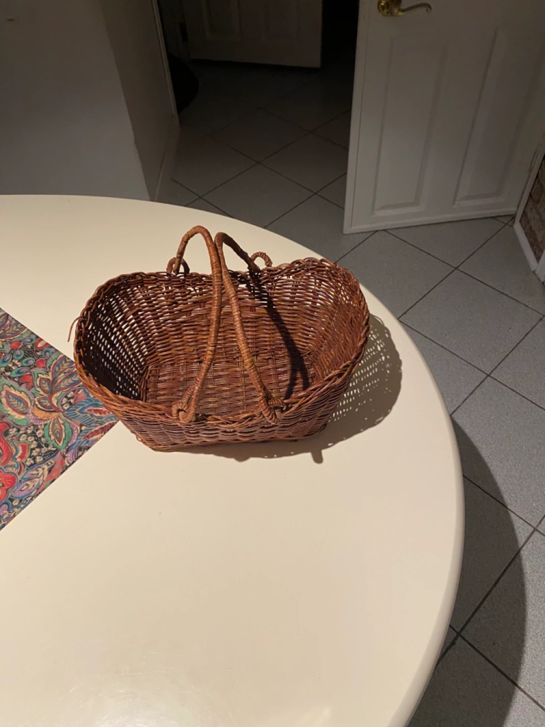 Woven Brown Basket - photo 3