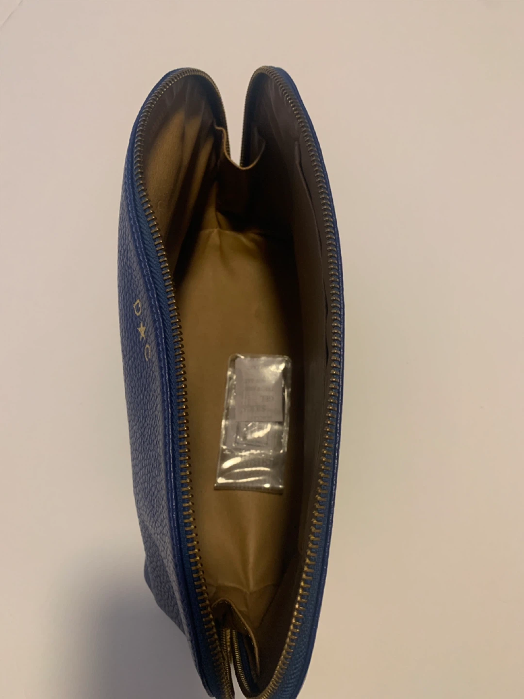Dagne Dover Blue Cosmetic Pouch - photo 4