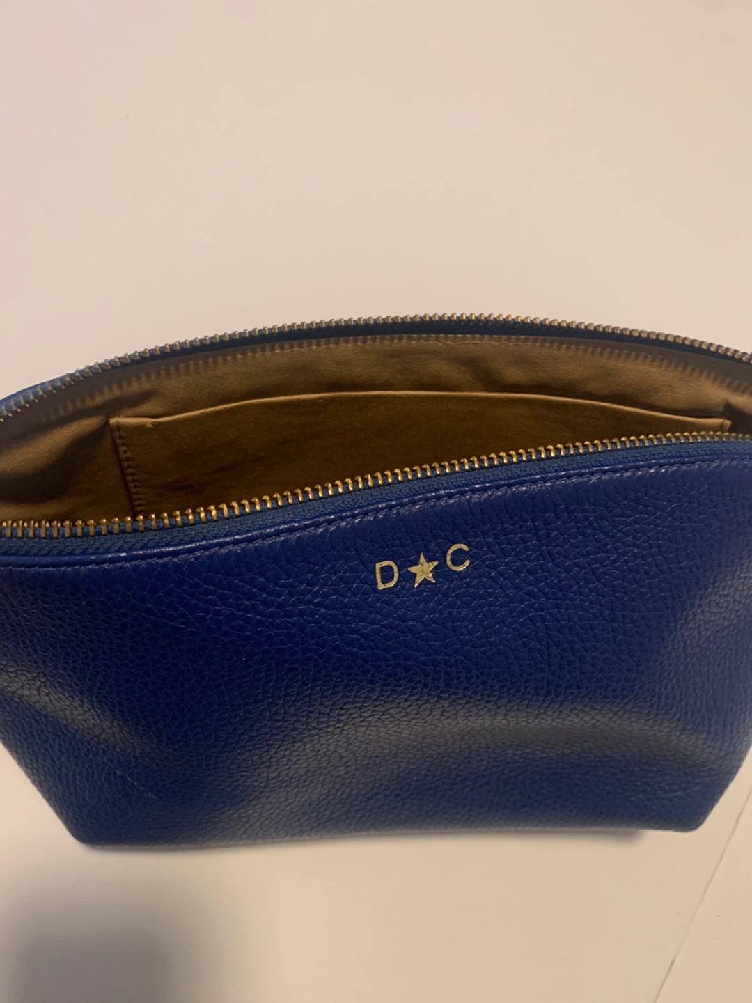 Dagne Dover Blue Cosmetic Pouch - photo 2