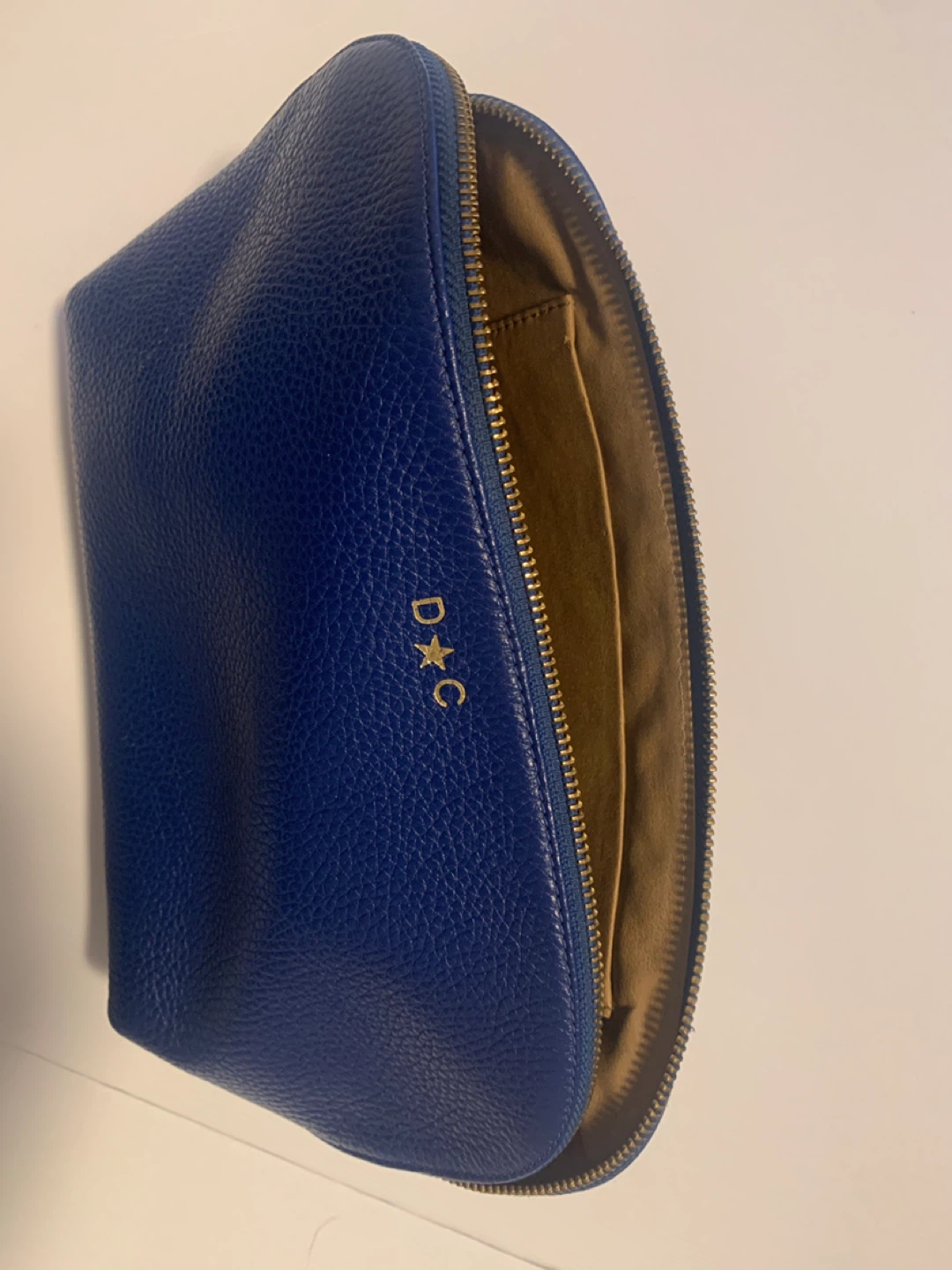 Dagne Dover Blue Cosmetic Pouch - photo 3