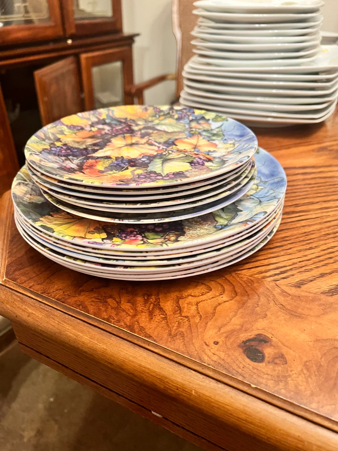 Floral Decorative Plates