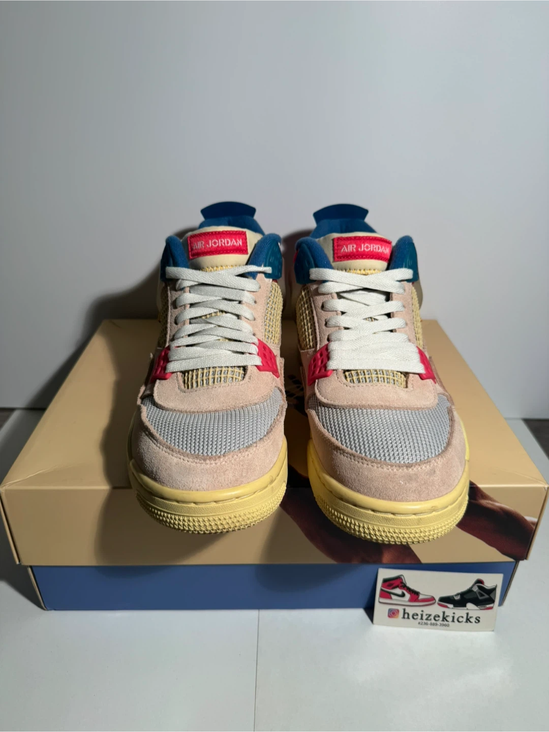 Jordan 4 Union Guava Ice size 10 - photo 3