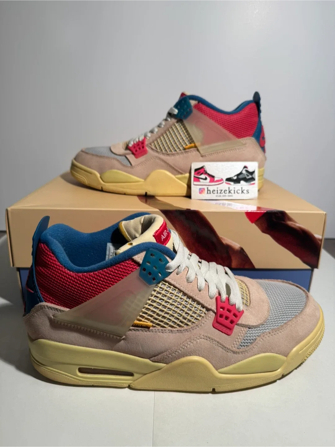 Jordan 4 Union Guava Ice size 10