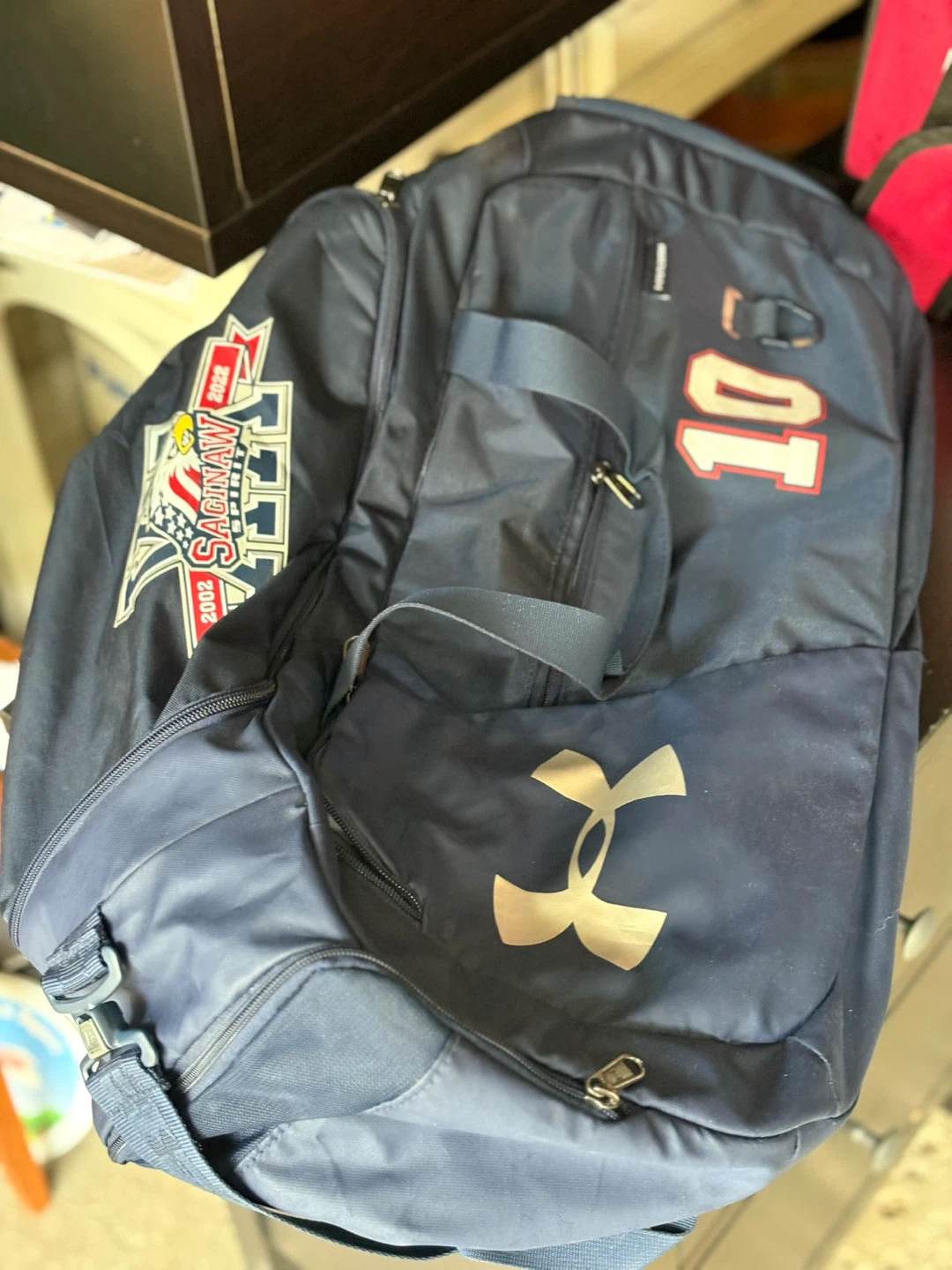 Under Armour Navy Blue Team Sackpack - photo 3