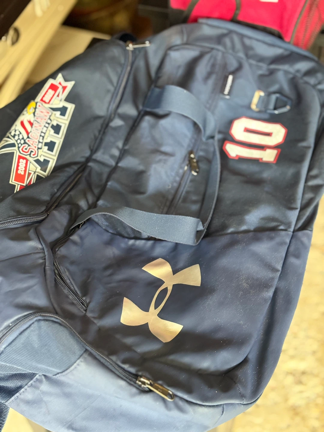 Under Armour Navy Blue Team Sackpack