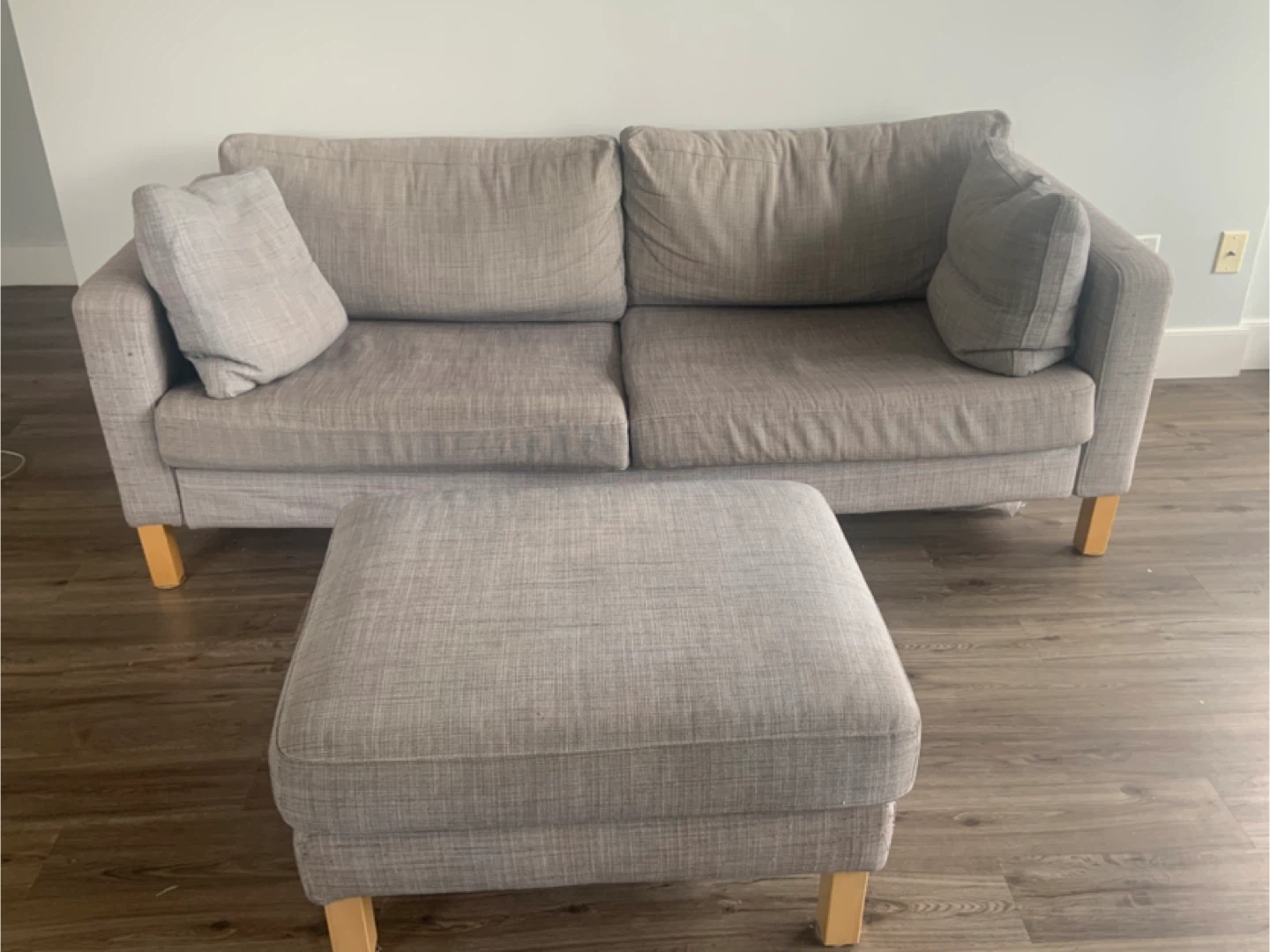 FREE - light grey IKEA sofa