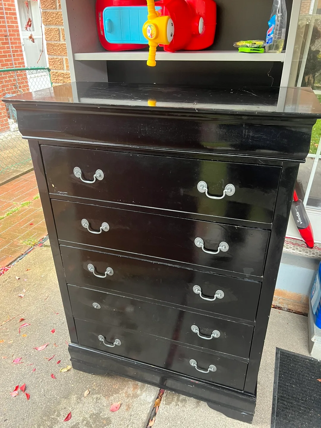 Black 5-Drawer Dresser image indicator(2)