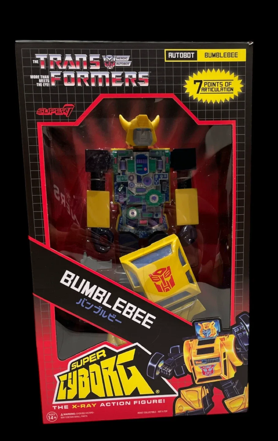 Super7 Transformers Bumblebee Super Cyborg Figure image indicator(5)