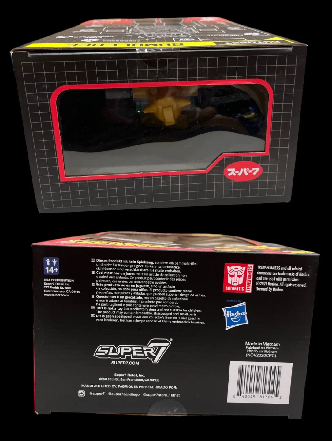 Super7 Transformers Bumblebee Super Cyborg Figure image indicator(4)