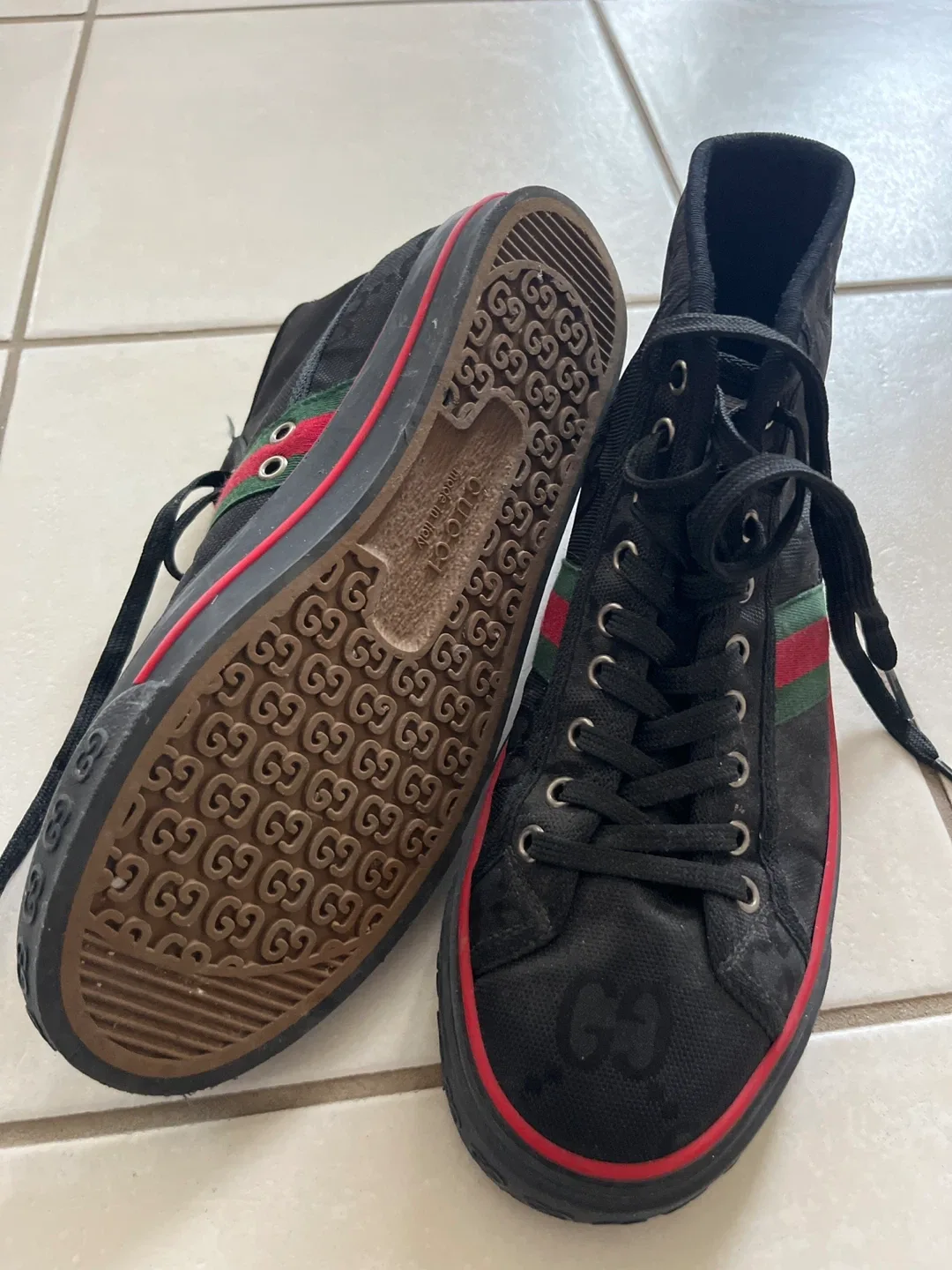 Men’s Gucci High-Top Sneakers image indicator(3)