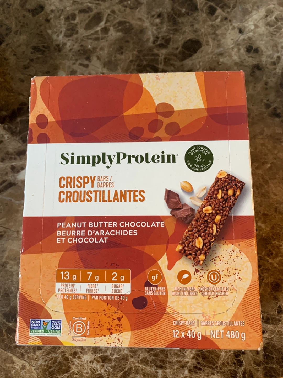 SimplyProtein Crispy Bars - Peanut Butter Chocolate
