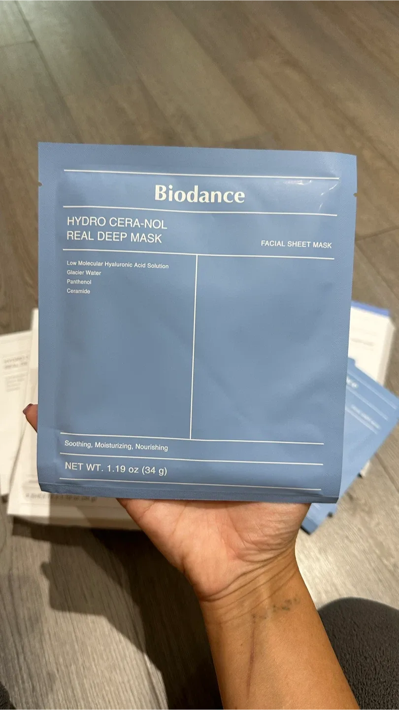 BIODANCE Hydro Cera-nol Real Deep Mask (1 pack X 4 masks) image indicator(3)