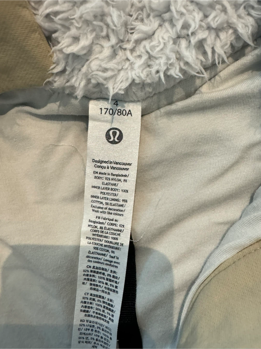 lululemon jacket long sleeveless - photo 2