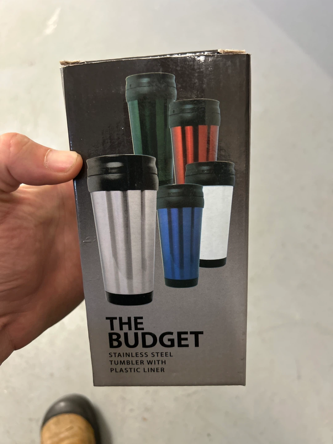 The Budget Stainless Steel Tumbler