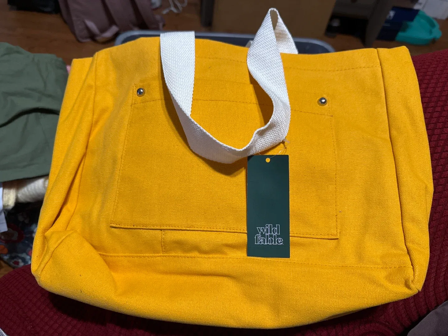 Wild Fable Yellow Tote Bag