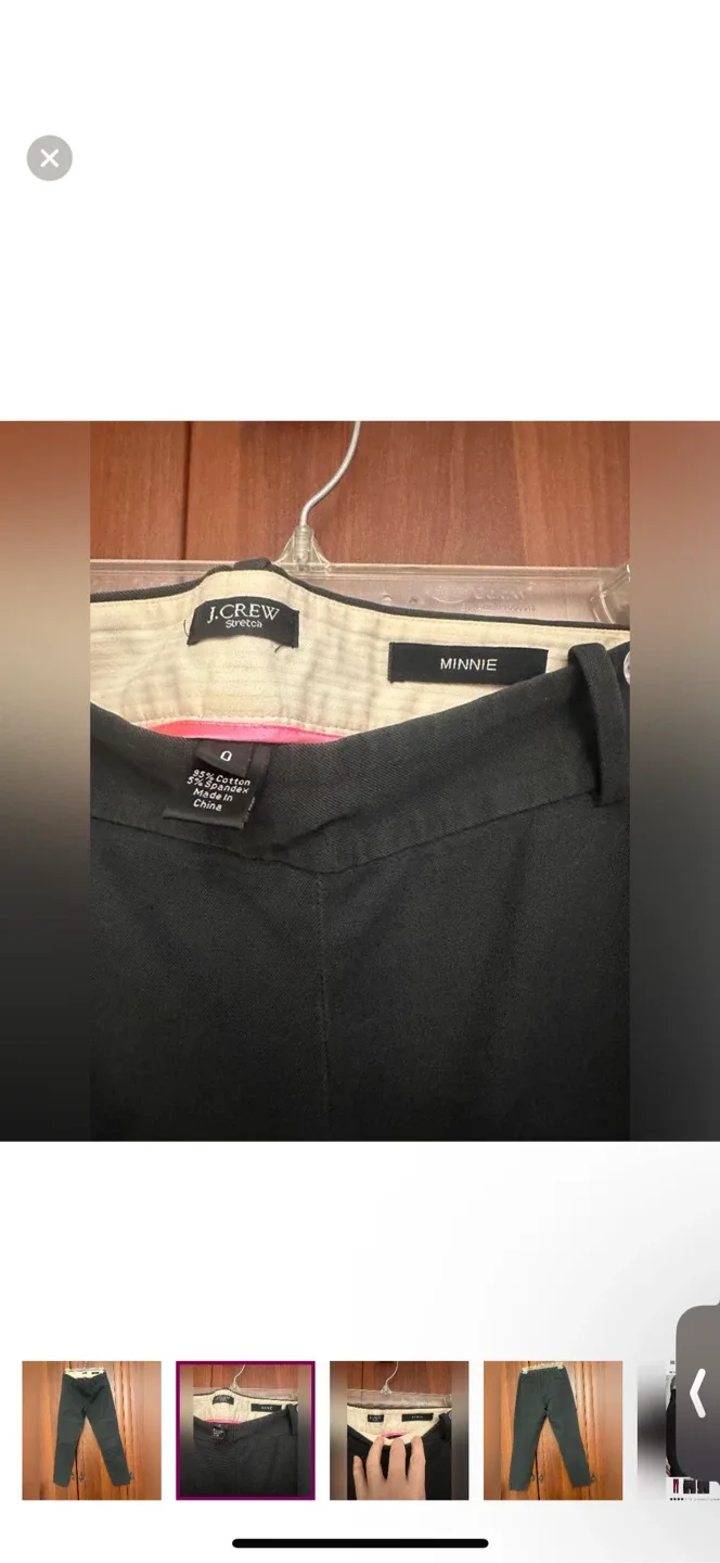 Jcrew Minnie style pants image indicator(2)