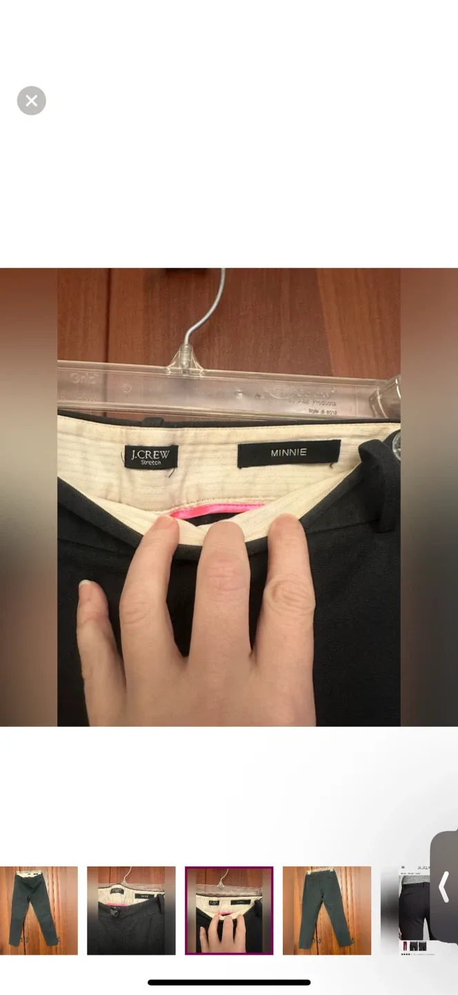 Jcrew Minnie style pants image indicator(3)