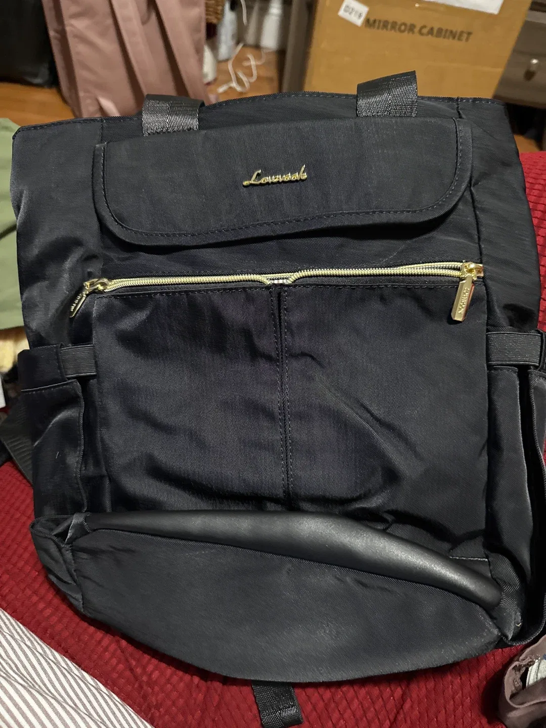 Lassig Black Backpack