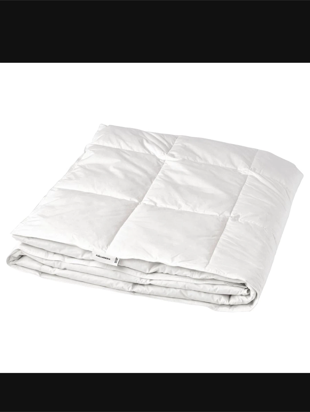 FJÄLLARNIKA Duvet, light warm, white, Full/Queen