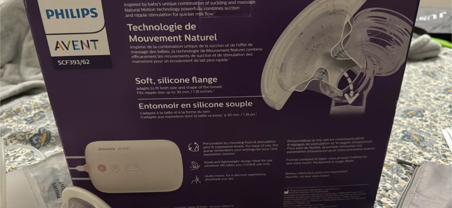 Philips Avent Double Electric Breast Pump image indicator(2)