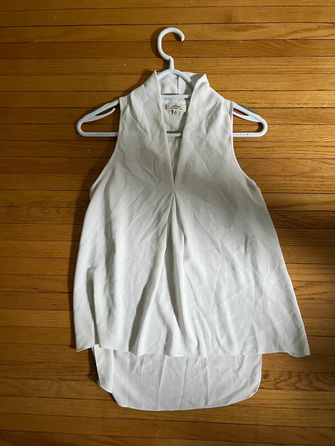 Wilfred White Sleeveless Blouse XXS thumbnail