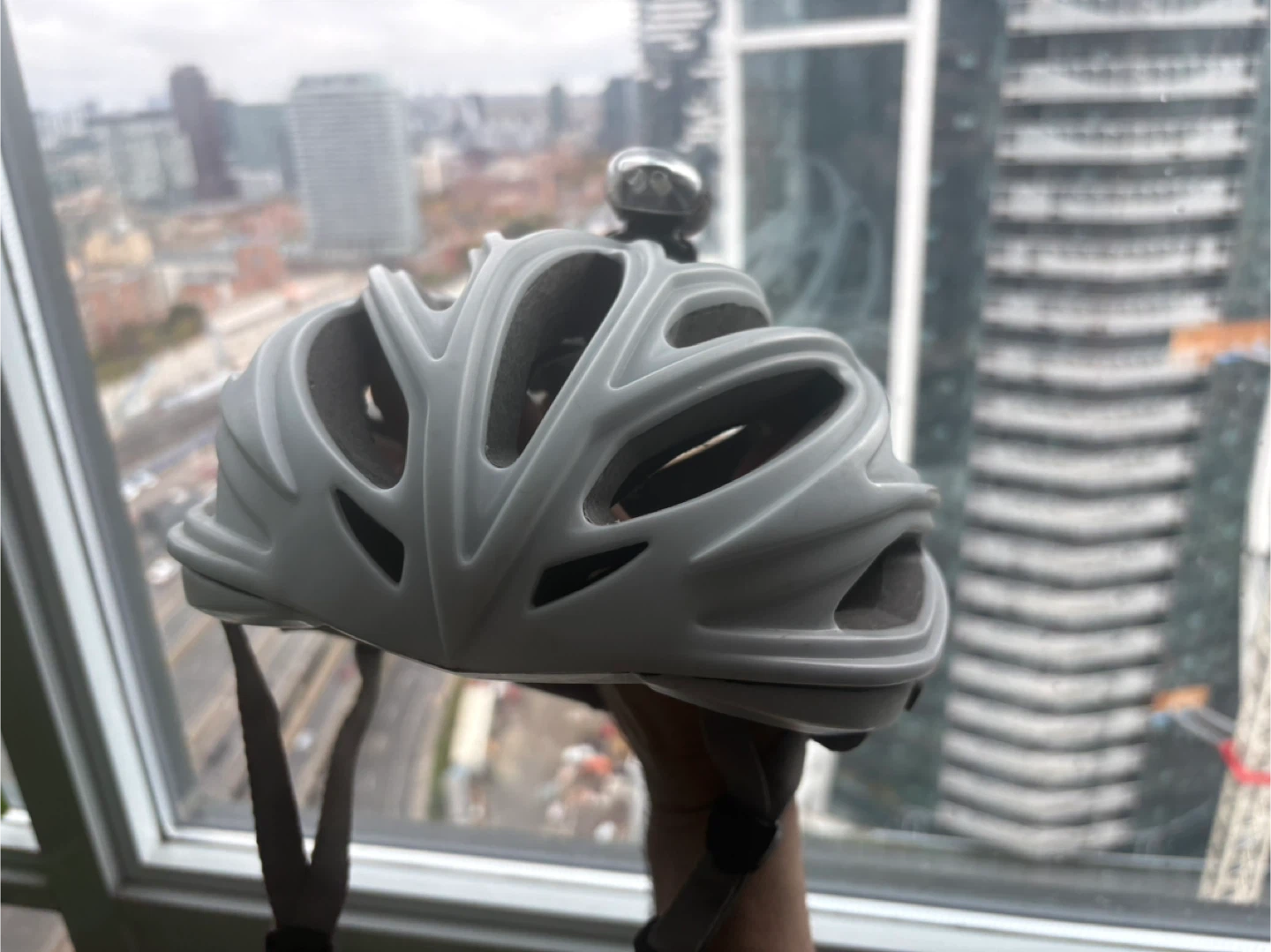 Garneau White Bike Helmet - photo 3