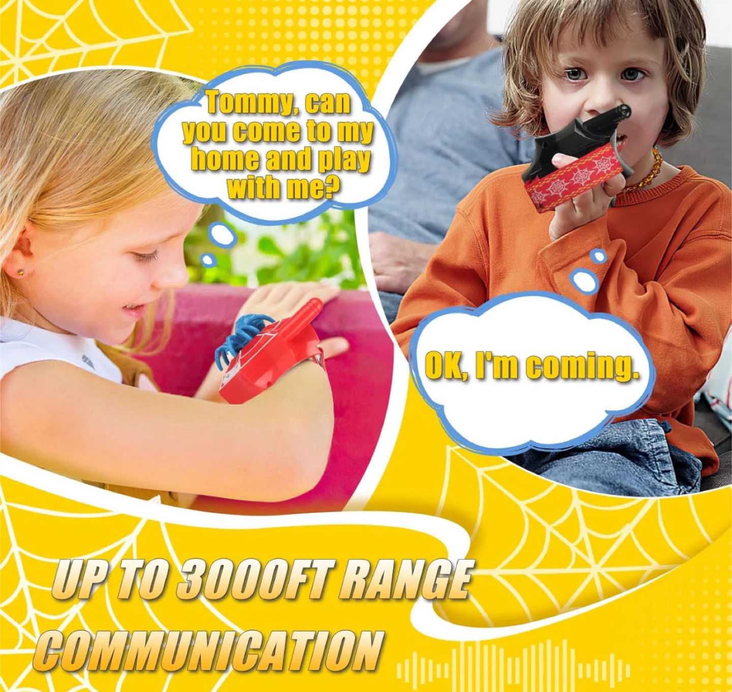 Spider-shaped Walkie Talkies - Fun for Kids! - photo 3